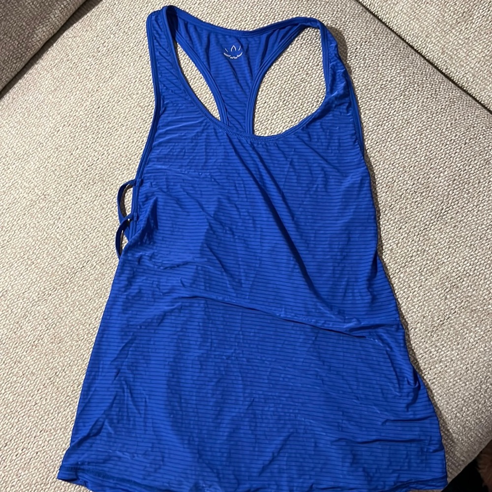 Beyond yoga blue tank